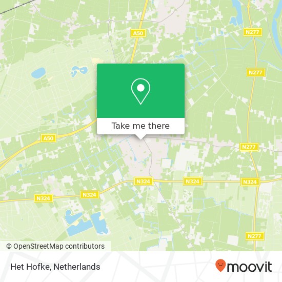 Het Hofke, 5374 GZ Schaijk map