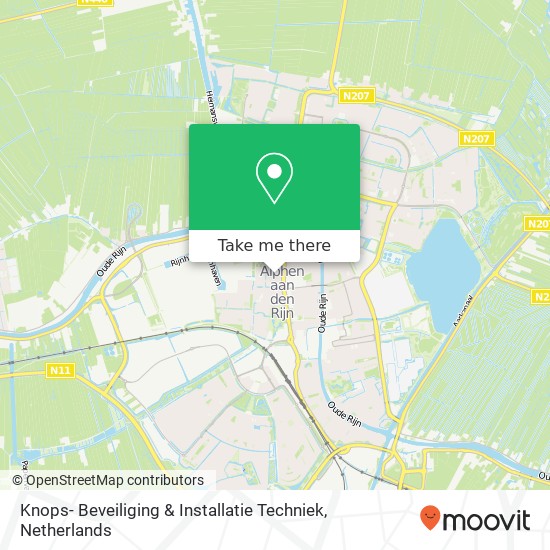 Knops- Beveiliging & Installatie Techniek, Van Kinsbergenstraat 1 map