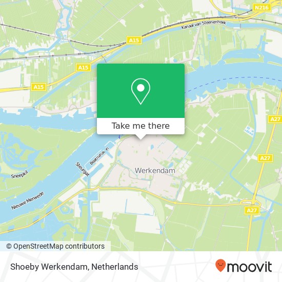 Shoeby Werkendam, Hoogstraat 48 Karte