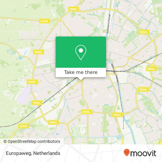 Europaweg, 7335 Apeldoorn map