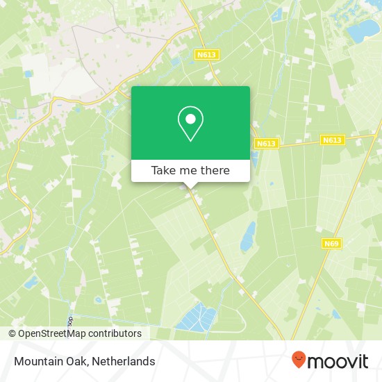 Mountain Oak, Burgemeester Aartslaan 43 map