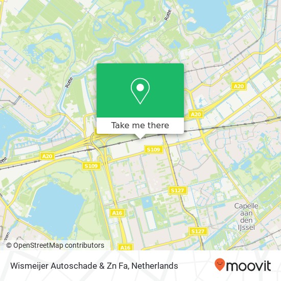 Wismeijer Autoschade & Zn Fa, Aluminiumstraat 10C map