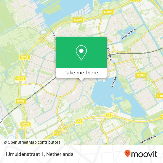IJmuidenstraat 1, 1324 PV Almere-Stad map