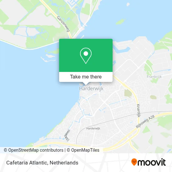 Cafetaria Atlantic map