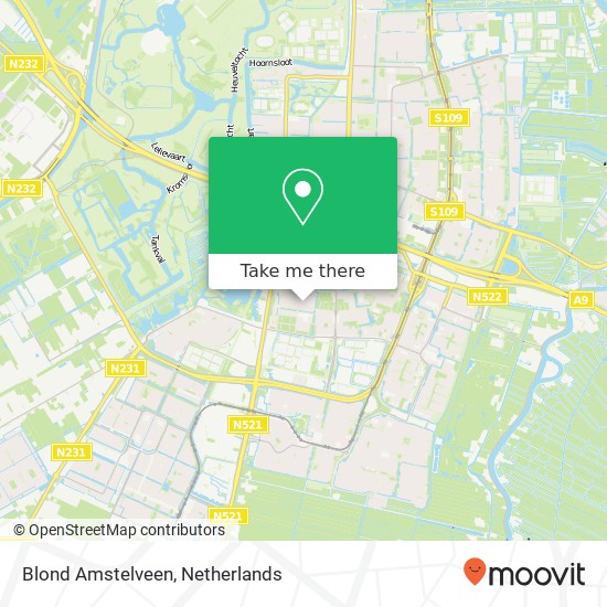 Blond Amstelveen, Lindenlaan 71 map