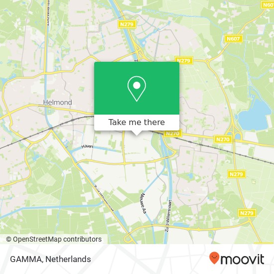 GAMMA, Engelseweg 234 map