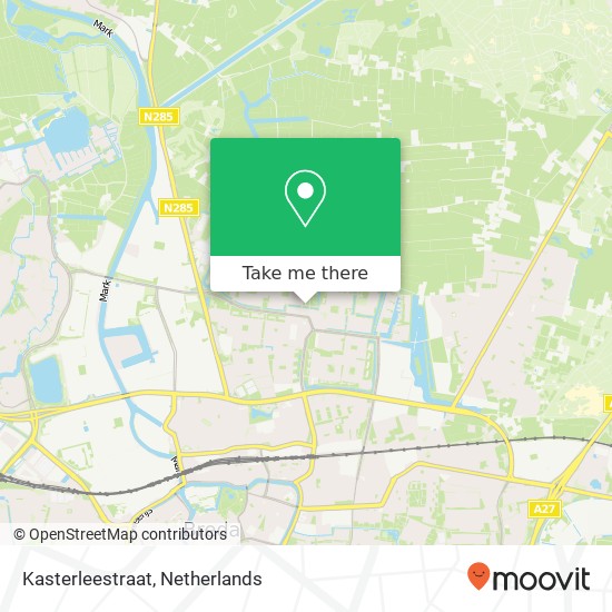 Kasterleestraat, 4826 Breda map