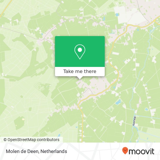 Molen de Deen map