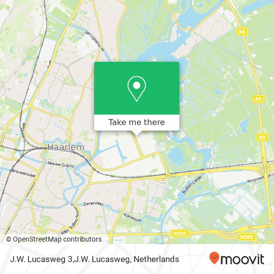 J.W. Lucasweg 3,J.W. Lucasweg, 2031 BE Haarlem map