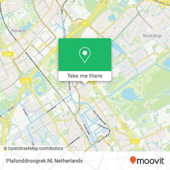 Plafonddroogrek.Nl, Aaraustraat 27 Karte