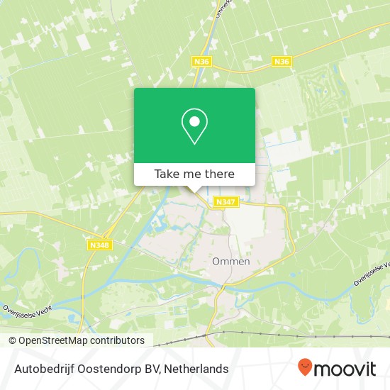 Autobedrijf Oostendorp BV, Balkerweg 10 map