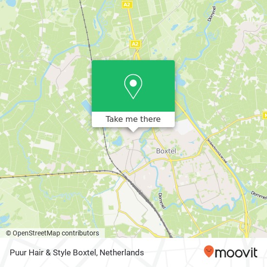 Puur Hair & Style Boxtel, Banier 3 map