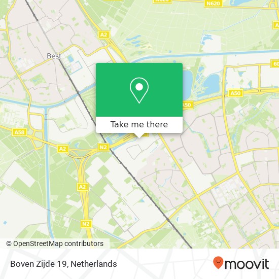 Boven Zijde 19, Boven Zijde 19, 5626 EB Eindhoven, Nederland Karte