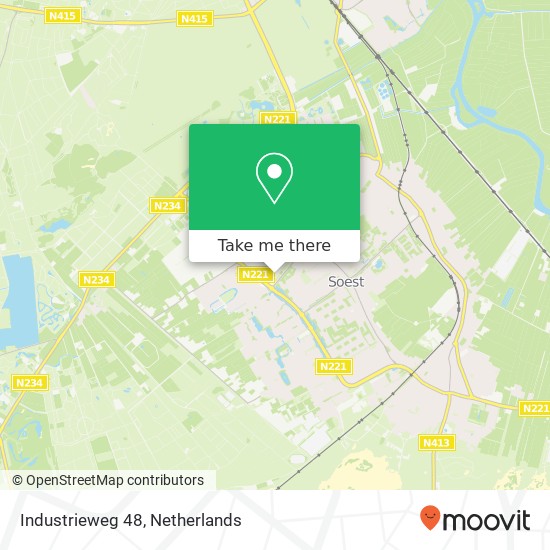 Industrieweg 48, 3762 EK Soest map