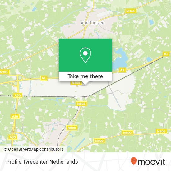 Profile Tyrecenter, Energieweg 12 map