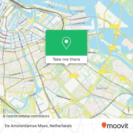 De Amsterdamse Mavo map