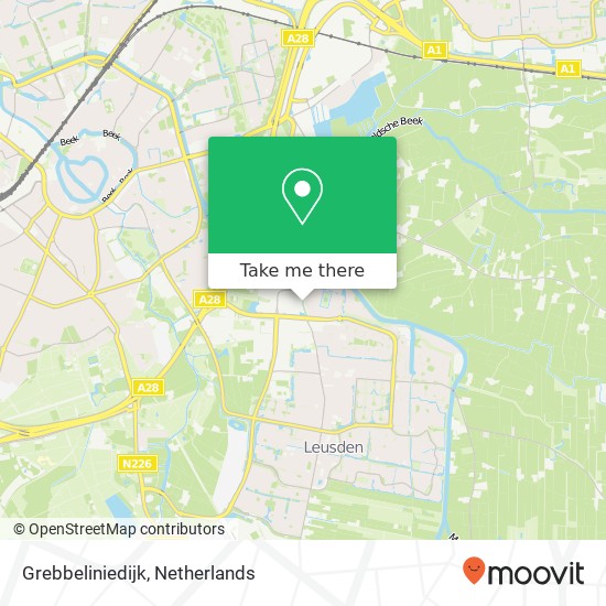 Grebbeliniedijk map