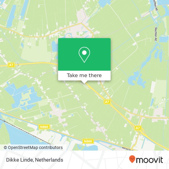 Dikke Linde map