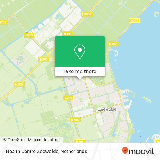 Health Centre Zeewolde map