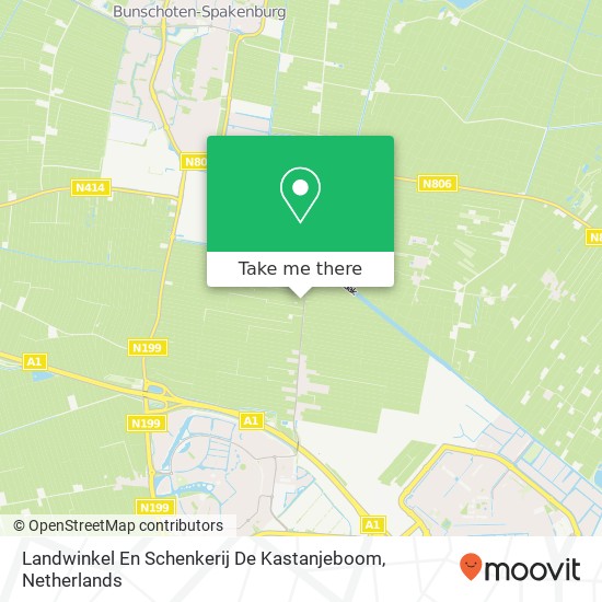 Landwinkel En Schenkerij De Kastanjeboom Karte