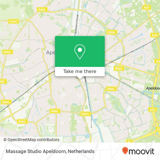 Massage Studio Apeldoorn Karte