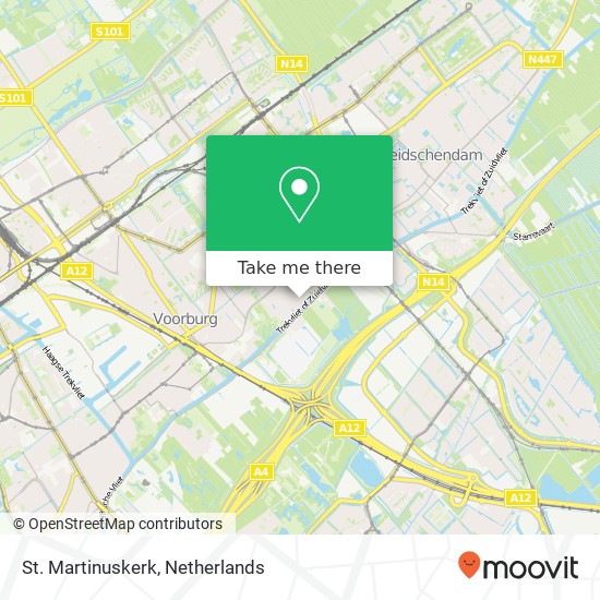 St. Martinuskerk map