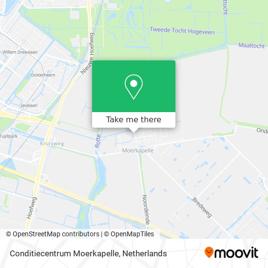 Conditiecentrum Moerkapelle map