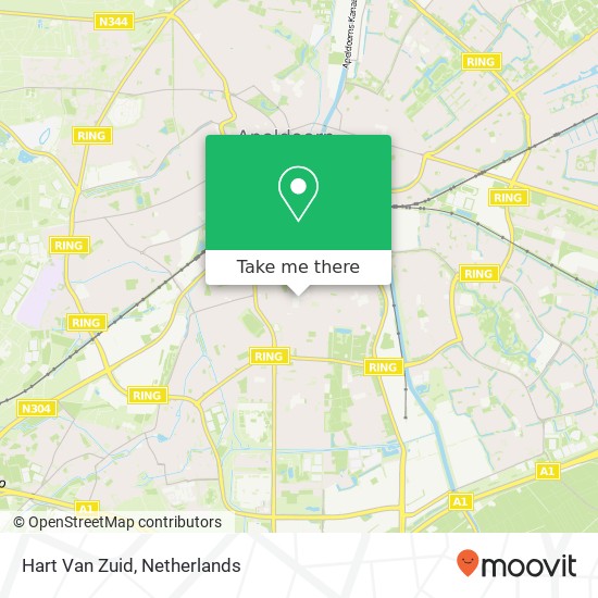 Hart Van Zuid map