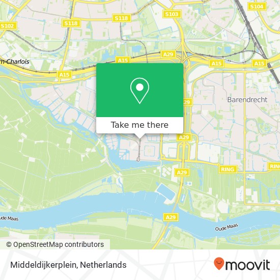 Middeldijkerplein Karte