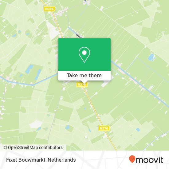 Fixet Bouwmarkt map