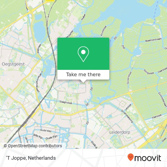 'T Joppe map