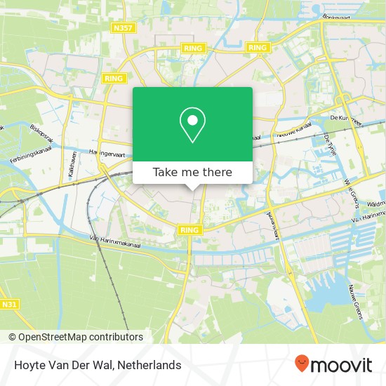 Hoyte Van Der Wal map