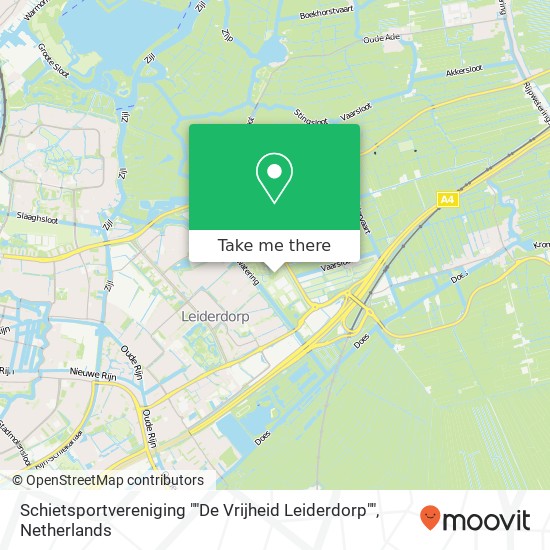 Schietsportvereniging ""De Vrijheid Leiderdorp"" map