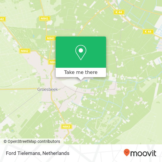 Ford Tielemans map