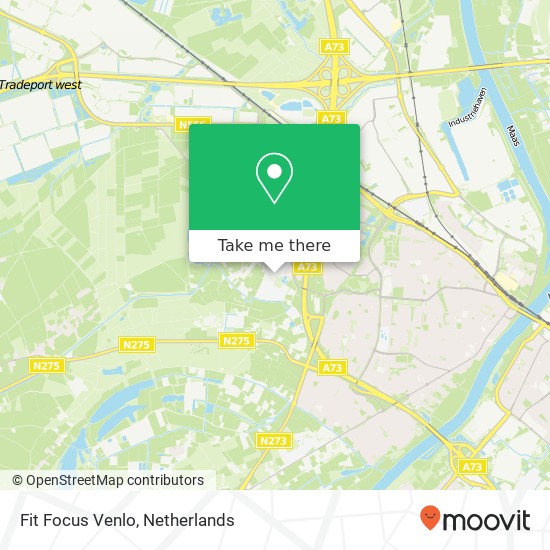 Fit Focus Venlo map