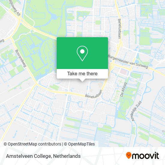 Amstelveen College map