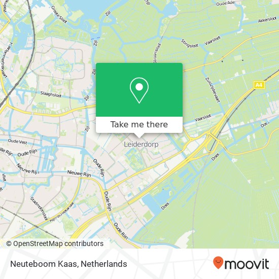 Neuteboom Kaas map