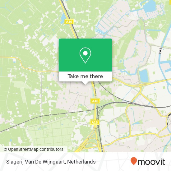 Slagerij Van De Wijngaart map