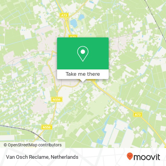 Van Osch Reclame map