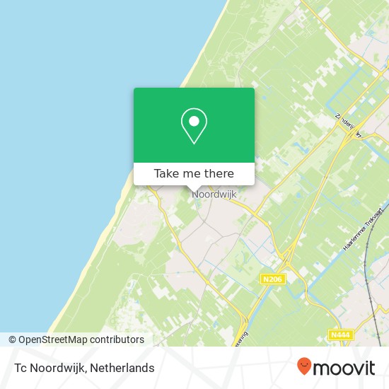 Tc Noordwijk map