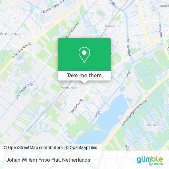 Johan Willem Friso Flat map