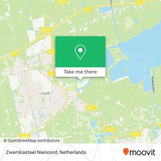 Zwemkasteel Nienoord map