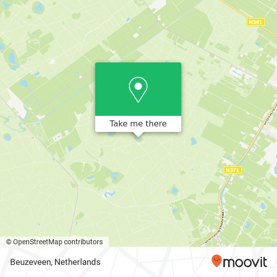 Beuzeveen map