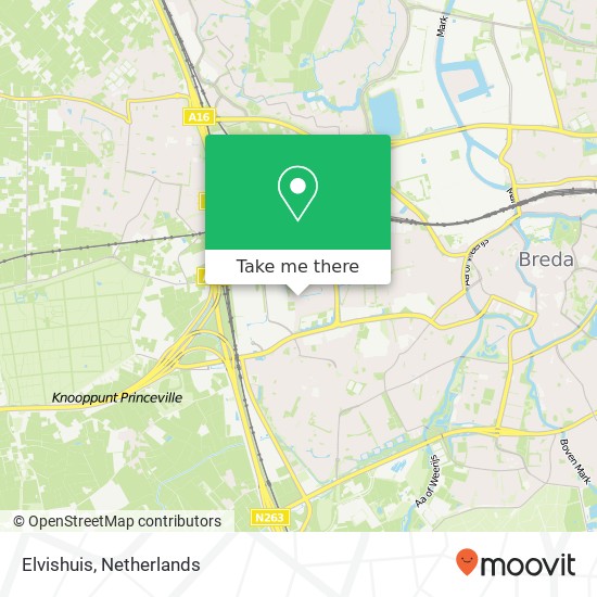 Elvishuis map