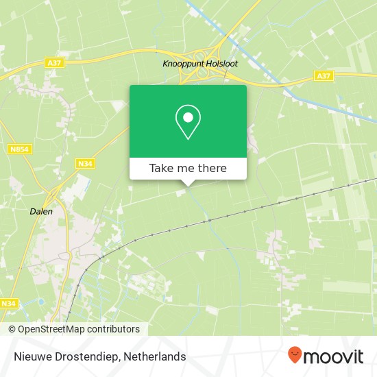 Nieuwe Drostendiep map