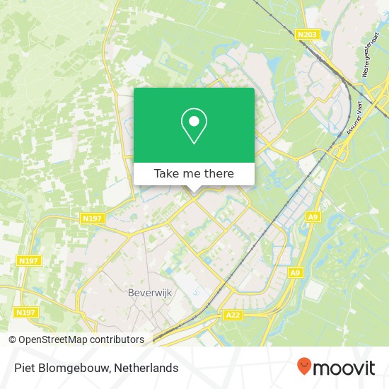 Piet Blomgebouw map