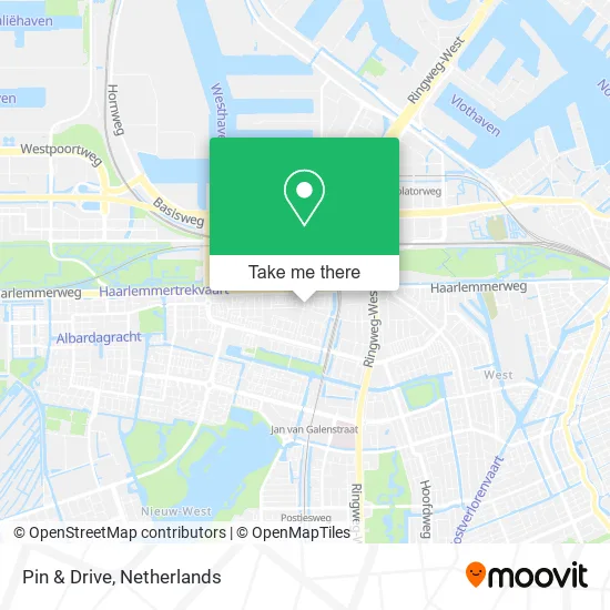 Pin & Drive map