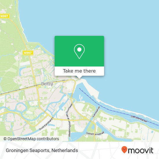 Groningen Seaports Karte