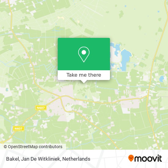 Bakel, Jan De Witkliniek map