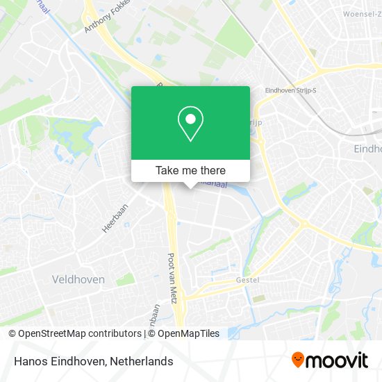 Hanos Eindhoven map